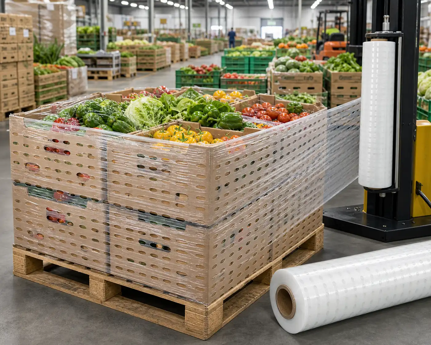 PALLET WRAP FILM - BREATHABLE FILM