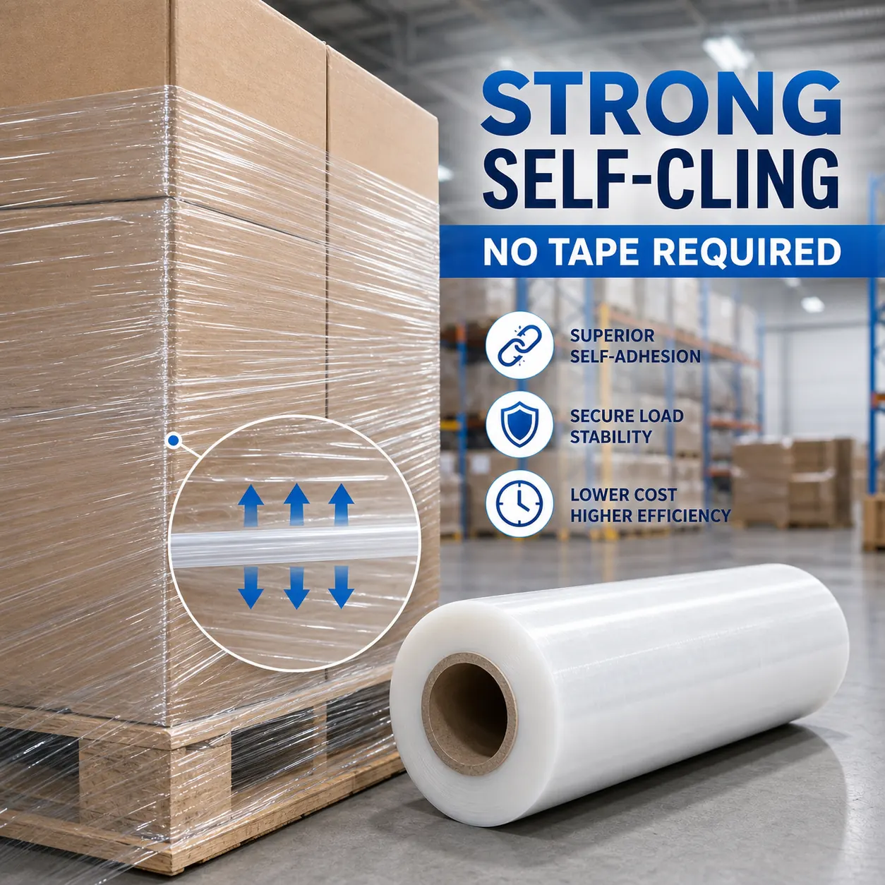PALLET WRAP FILM - HAND ROLL - Image 2