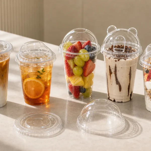 LIDS FOR PET CUPS
